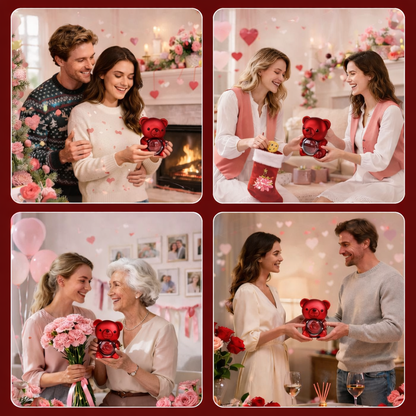 [LIMITED EDITION] Rotating Eternal Rose With Necklace