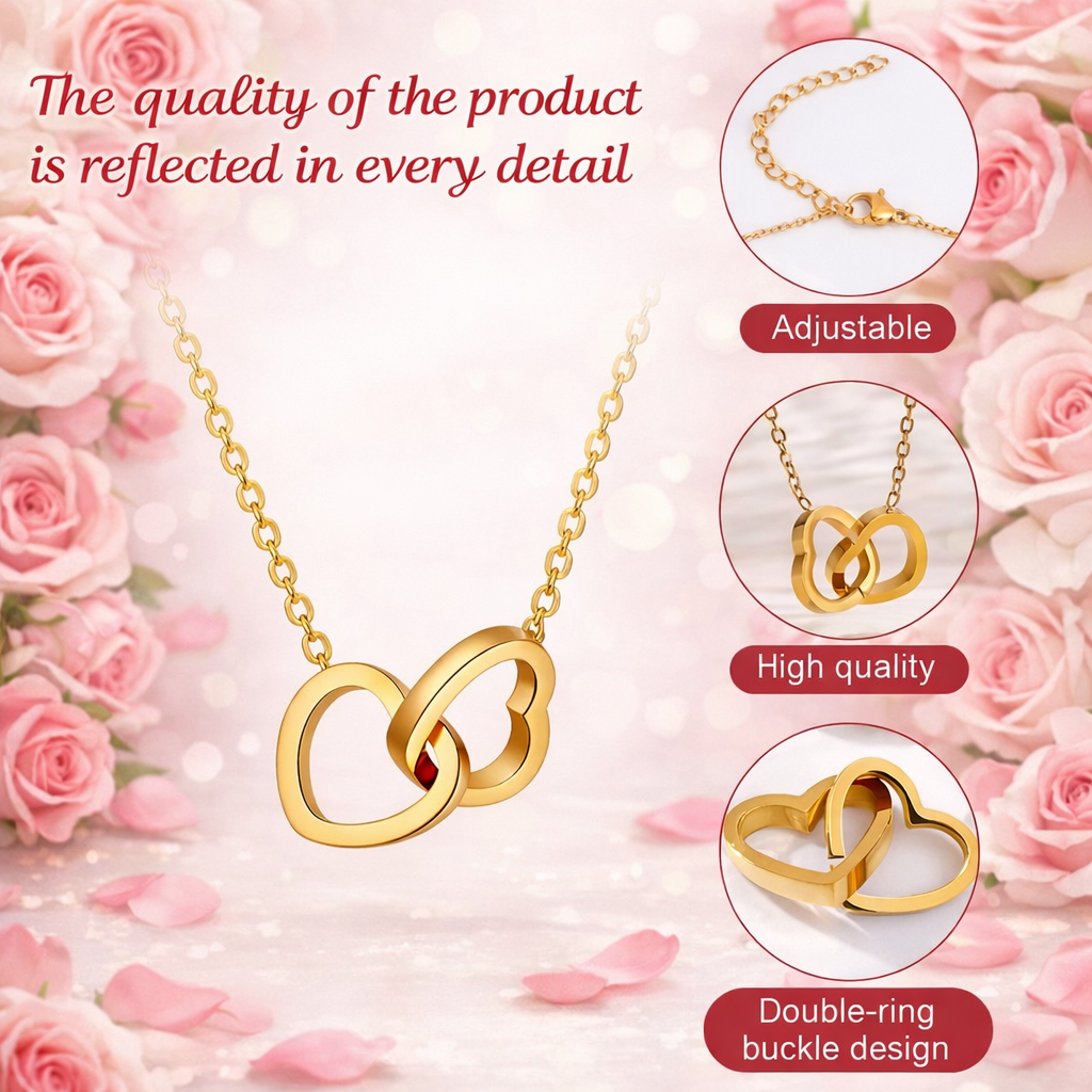 [LIMITED EDITION] Rotating Eternal Rose With Necklace